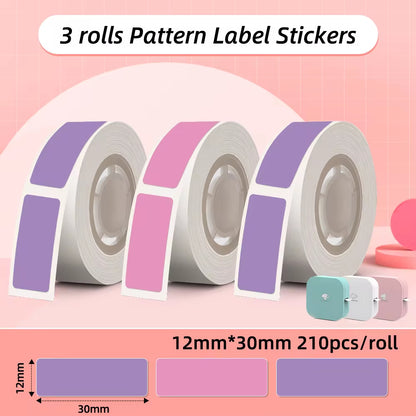 Q30 Label Printer Mini Printer Pocket Thermal Label Maker Wireless Sticker Pocket Portable Printer Various Label Paper